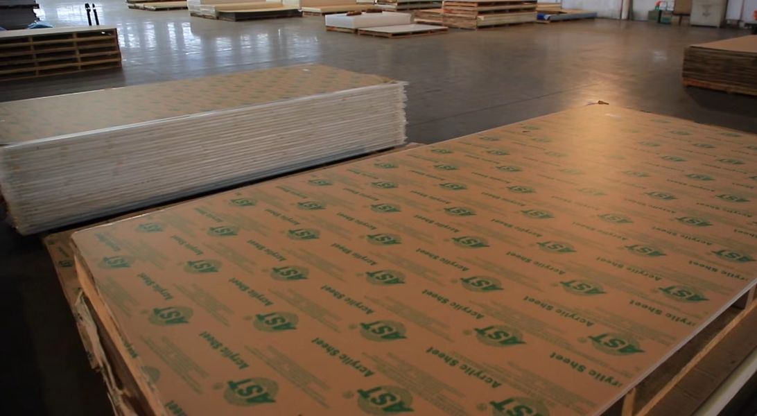 BESTA ACRYLIC CO., LTD. производственная линия производителя