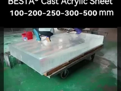 3 мм 4 мм Прозрачная акриловая доска 1220 * 2440 мм 4x8 Прозрачные пластиковые листы OEM