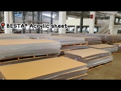 Высокоблекающий прозрачный экструдированный акриловый лист от 1 мм до 12 мм