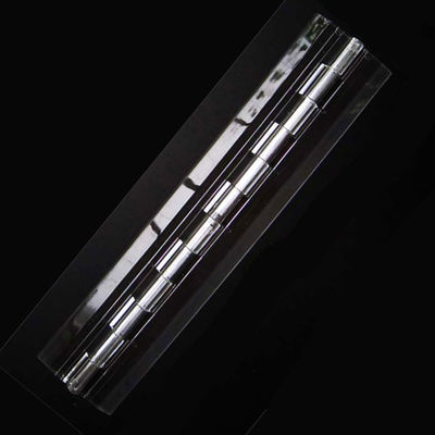 OEM Long Clear Acrylic Piano Hinge PMMA Plastic Hinges For Plexiglass