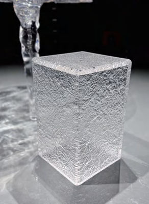 Handmade Acrylic Stool Sculpture High Quality Material for Art Collectors and Designers