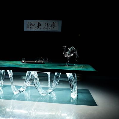 Multi-functional Acrylic Table for Dining Chair Practical and Beautiful Option