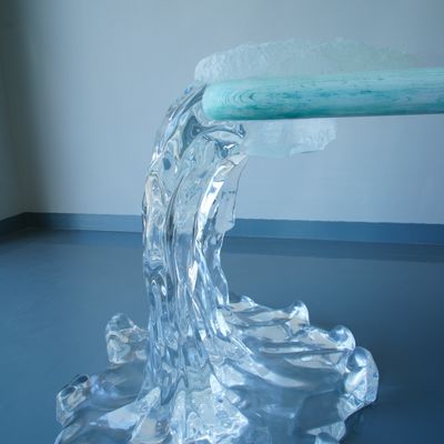 High Durability Dining Chair With High Durability Indoor Acrylic Furniture