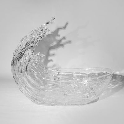 Clear Colour Acrylic Furniture  Acrylic Bath With High Durability And Modern Style Acrylic Bath