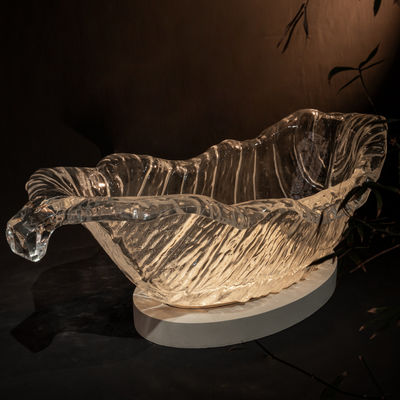 Clear Colour Acrylic Furniture  Acrylic Bath With High Durability And Modern Style Acrylic Bath