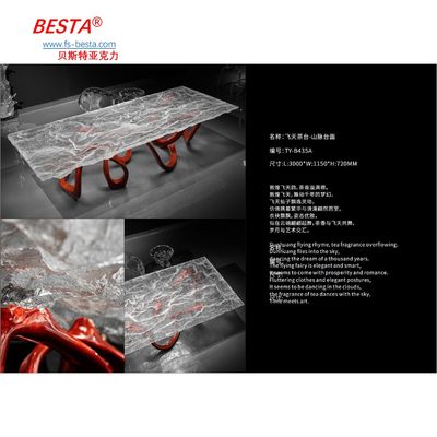 Clear Acrylic Furniture Modern Dining Chair for Sophisticated Office Space