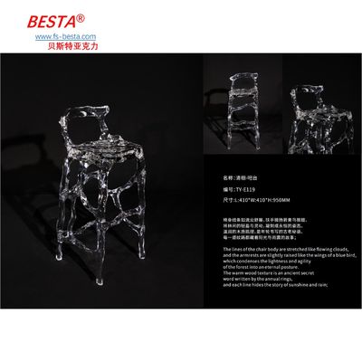 Decorative Modern Acrylic Furniture Clear PMMA for Sleek and Products