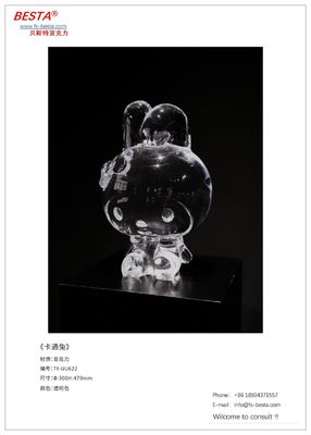 Abstract Acrylic Polymer Figurines A Modern Twist on Traditional Decor
