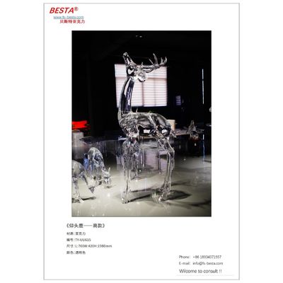 Medium-Sized Polymethyl Methacrylate Sculpted Artworks A Unique Medium for Abstract Creations