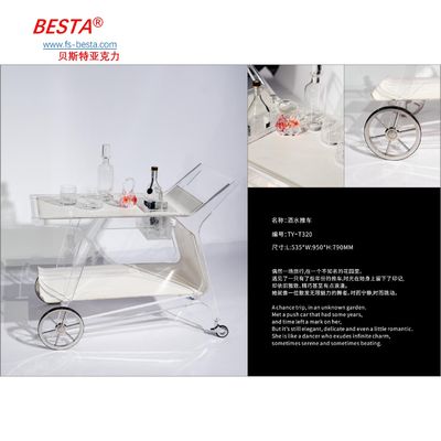 Multi-functional Clear Acrylic Furniture for Contemporary Homes