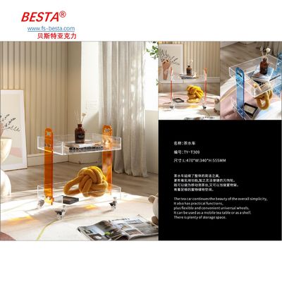 Multi-functional Clear Acrylic Furniture for Contemporary Homes