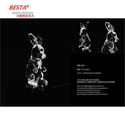 Abstract Polymethyl Methacrylate Sculpted Artworks Perfect Addition To Modern Spaces
