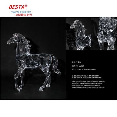 Abstract Polymethyl Methacrylate Sculpted Artworks Perfect Addition To Modern Spaces