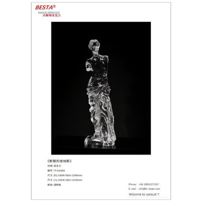 Sculpture Unique Technique And Smooth Finish Acrylic Art Sculptures For End Markets