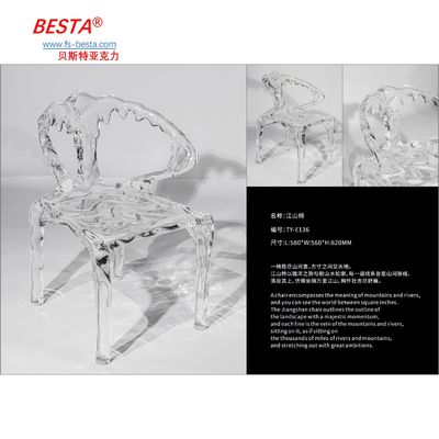 Specific Dining Chair Acrylic Table with No Assembly Required