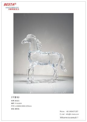 Modern Style Technique Sculpture Acrylic Art Sculptures with Smooth Finish