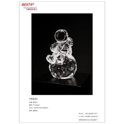 Modern Style Technique Sculpture Acrylic Art Sculptures with Smooth Finish